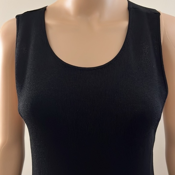 360 SWEATER brand Black Bodycon Dress Made of Italian Yarn NWT - Picture 7 of 14